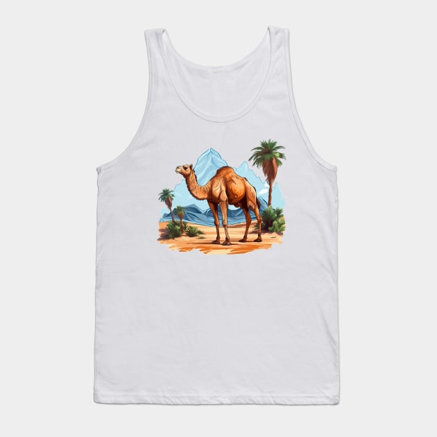 Desert Camel Tank Top by zooleisurelife